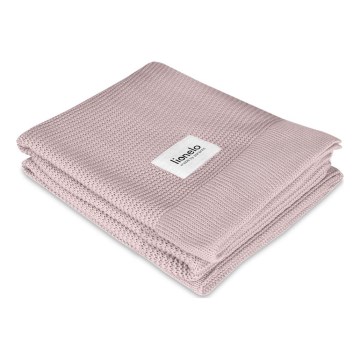 Lionelo - prikrývka z bambusu BAMBOO BLANKET 75x100 cm, ružová