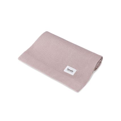 Lionelo - prikrývka z bambusu BAMBOO BLANKET 75x100 cm, ružová