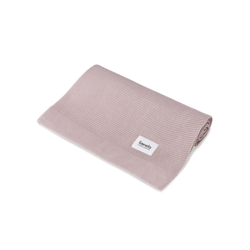 Lionelo - prikrývka z bambusu BAMBOO BLANKET 75x100 cm, ružová