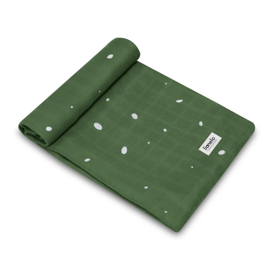 Lionelo - SADA 3x Bambusová plena BAMBOO SET 70x70 cm Dinosaurus
