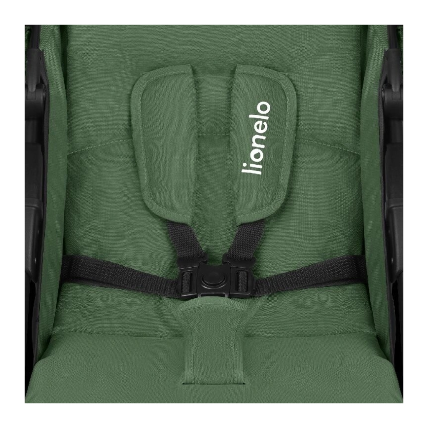 Lionelo - Športový kočík EMMA PLUS zelená/čierna