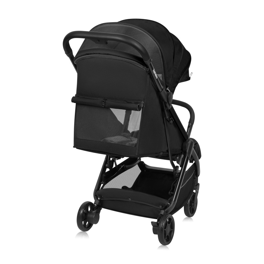 Lionelo - Športový kočík JULIE AIR Čierny Onyx
