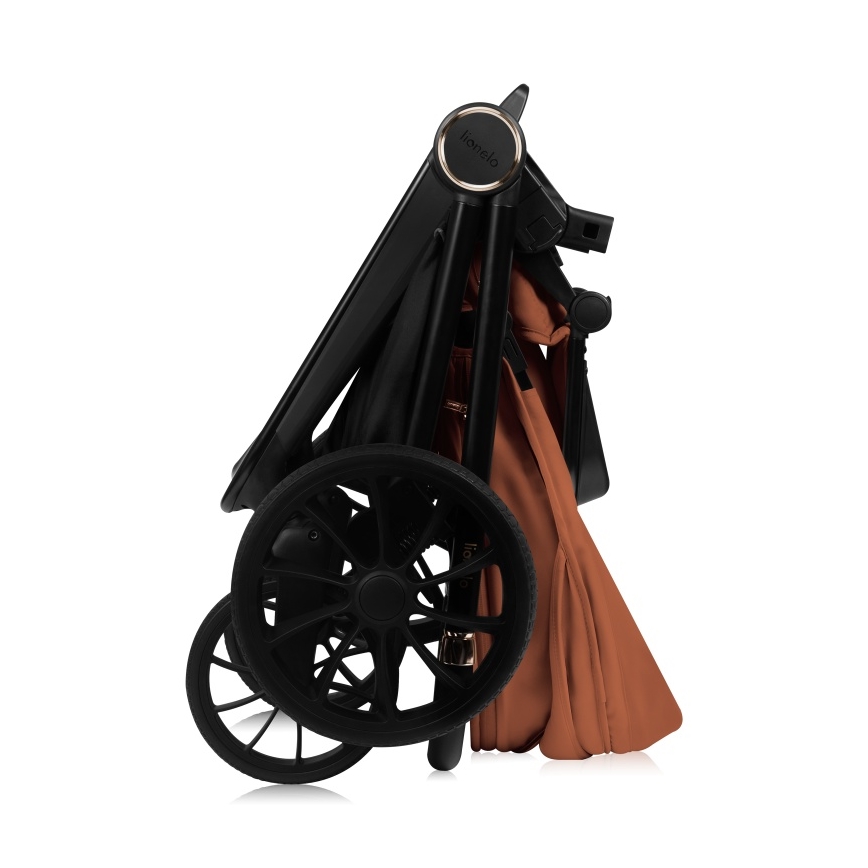 Lionelo - Športový kočík MIKA PLUS rezavohnedý