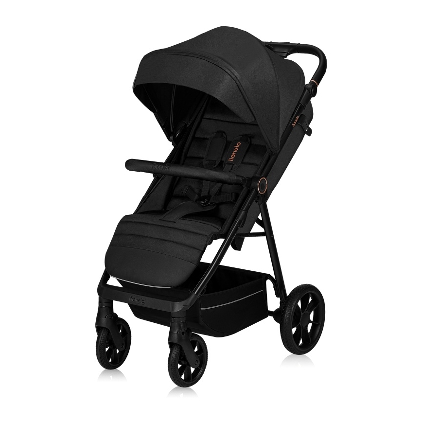 Lionelo - Športový kočík MIRA Black Onyx