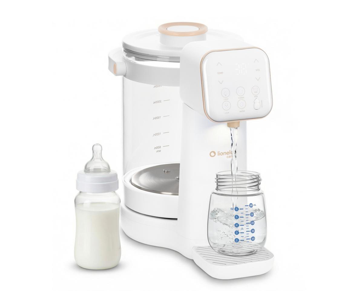 Lionelo - Zariadenie na prípravu dojčenského mlieka BABYPRESTO 2.0 1200W/230V Biele 5903771726108