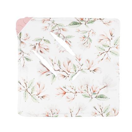 Lionelo - Zavinovačka do autosedačky TRAVEL SWADDLE 90x90 cm Béžová Magnólia