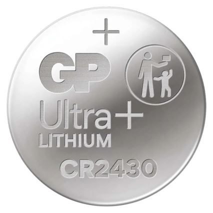 Lithiová batéria gombíková CR2430 GP LITHIUM 3V/300 mAh