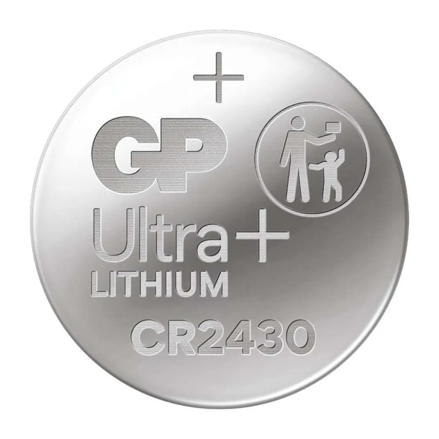 Lithiová batéria gombíková CR2430 GP LITHIUM 3V/300 mAh