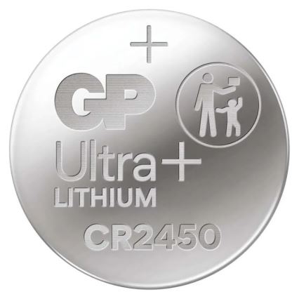 Lithiová batéria gombíková CR2450 GP LITHIUM 3V/600 mAh