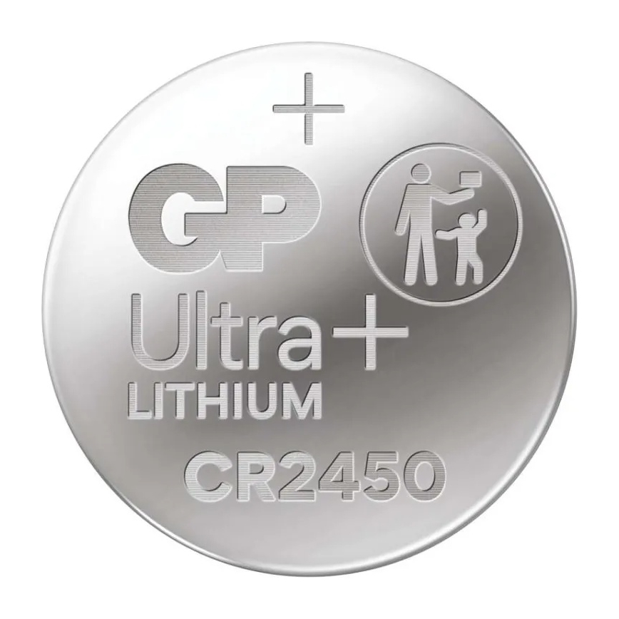 Lithiová batéria gombíková CR2450 GP LITHIUM 3V/600 mAh