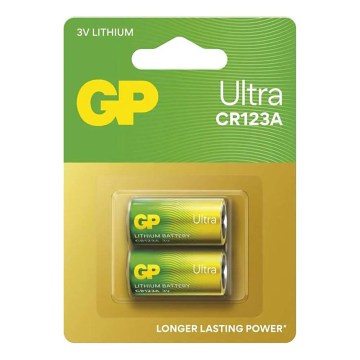 Lítiová batéria CR123A GP LITHIUM 3V/1400 mAh