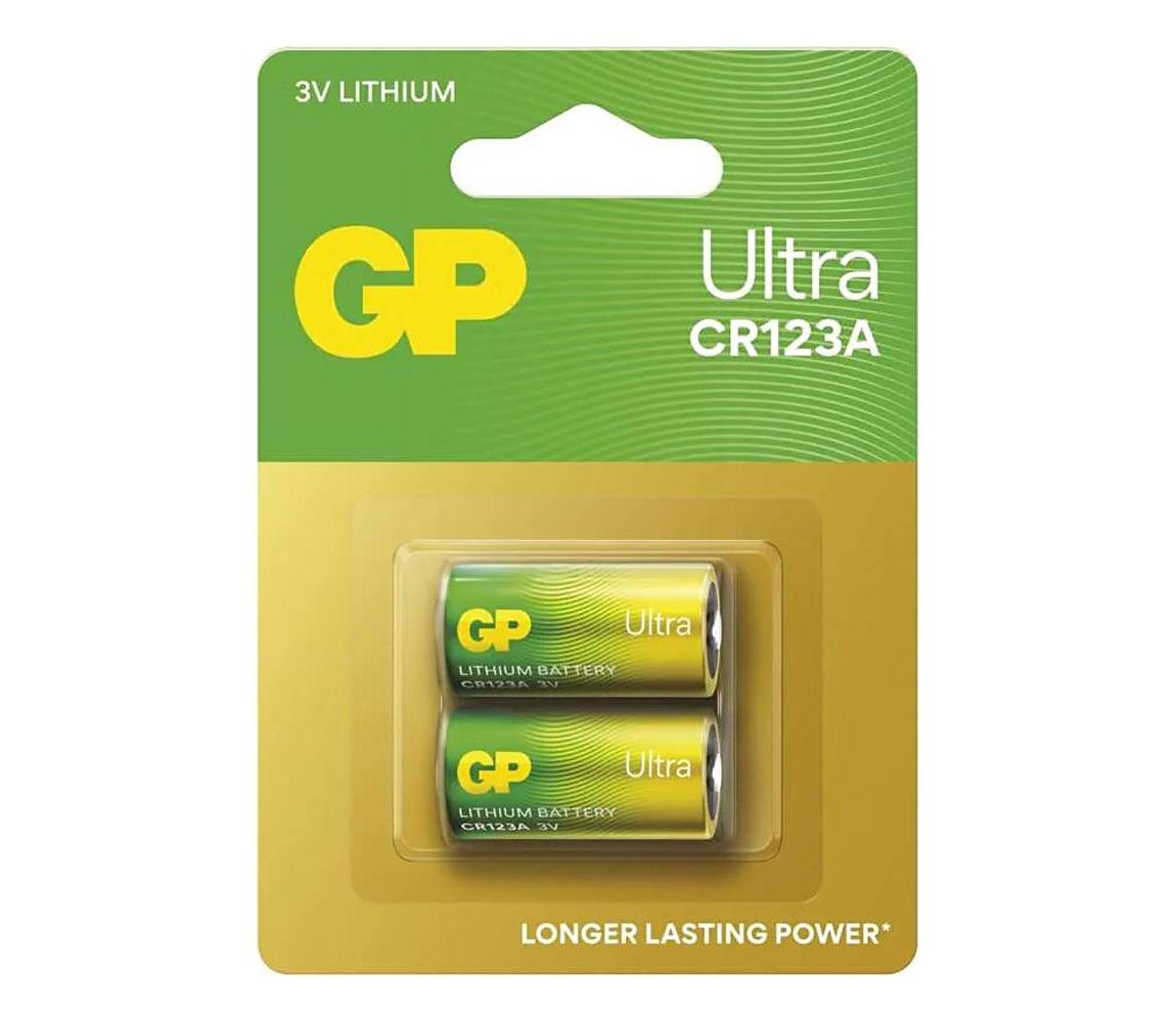 Lítiová batéria CR123A GP LITHIUM 3V/1400 mAh B15012U