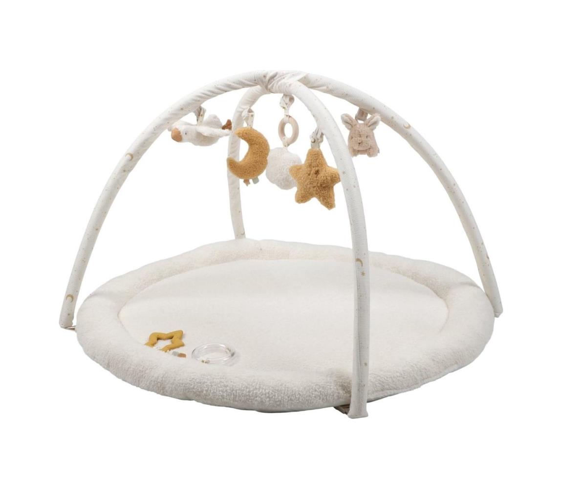 Little Dutch - Detská hracia deka s hrazdičkou Newborn Naturals 8417LD