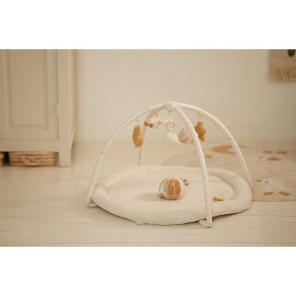 Little Dutch - Detská hracia deka s hrazdičkou Newborn Naturals