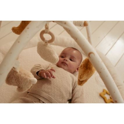 Little Dutch - Detská hracia deka s hrazdičkou Newborn Naturals