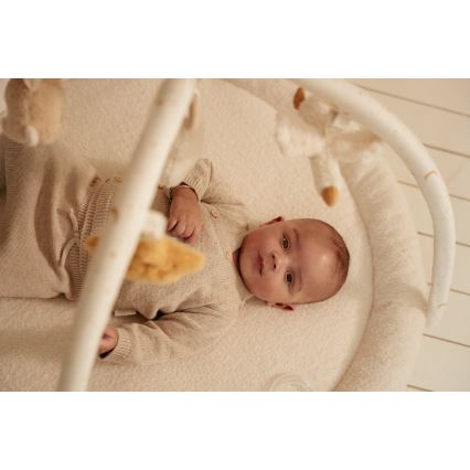 Little Dutch - Detská hracia deka s hrazdičkou Newborn Naturals