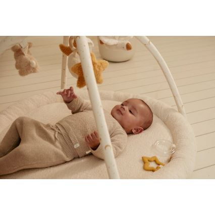 Little Dutch - Detská hracia deka s hrazdičkou Newborn Naturals