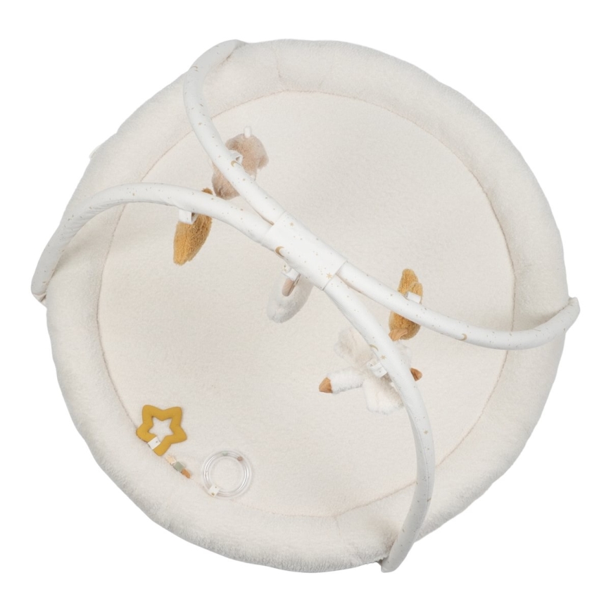 Little Dutch - Detská hracia deka s hrazdičkou Newborn Naturals