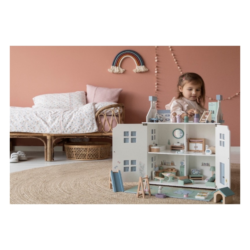 Little Dutch - Domček pre bábiky modrá