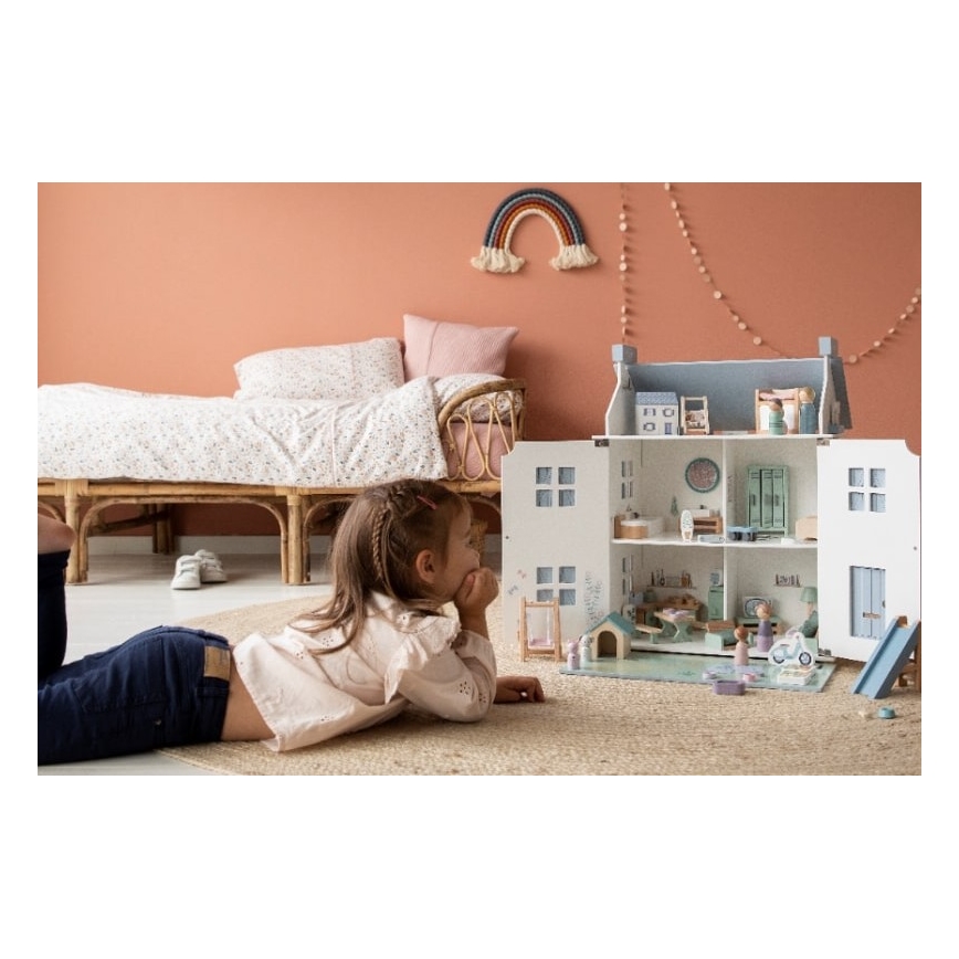 Little Dutch - Domček pre bábiky modrá