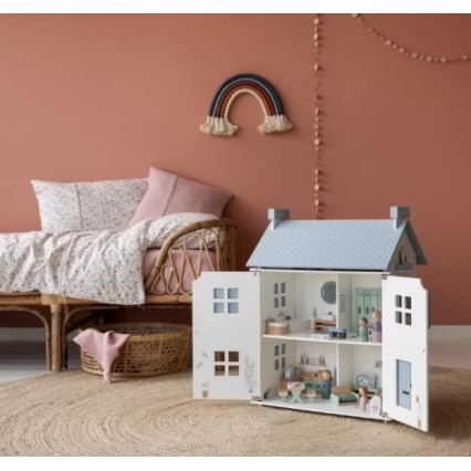 Little Dutch - Domček pre bábiky modrá