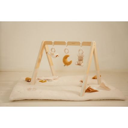 Little Dutch - Drevená hracia hrazda Newborn Naturals