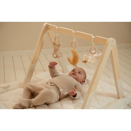 Little Dutch - Drevená hracia hrazda Newborn Naturals