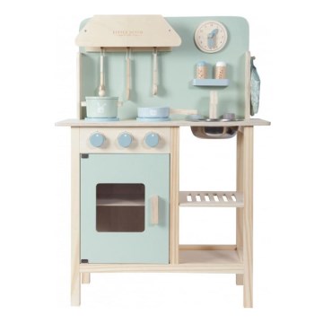 Little Dutch - Drevená kuchynka modrá