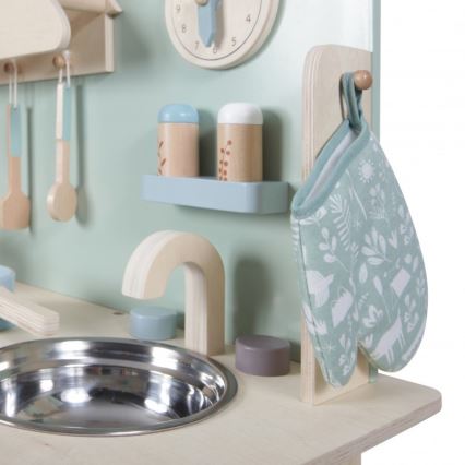 Little Dutch - Drevená kuchynka modrá