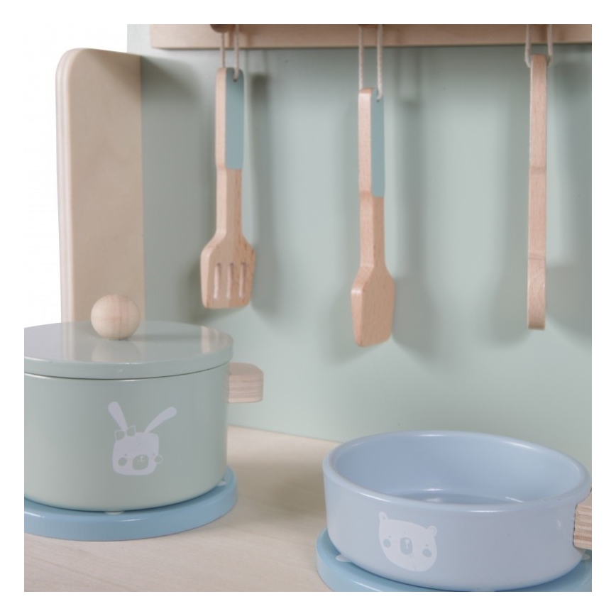 Little Dutch - Drevená kuchynka modrá