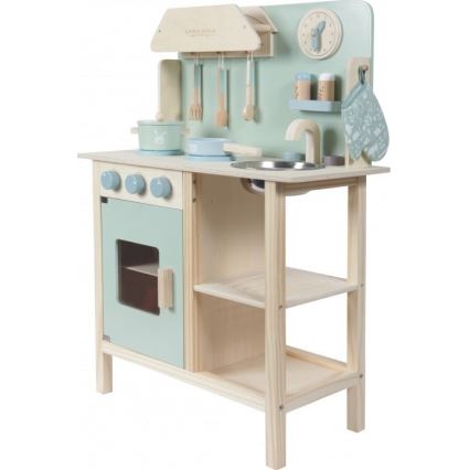 Little Dutch - Drevená kuchynka modrá