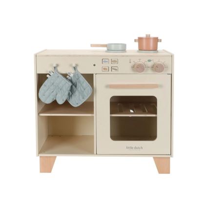 Little Dutch - Drevená kuchynka s príslušenstvom