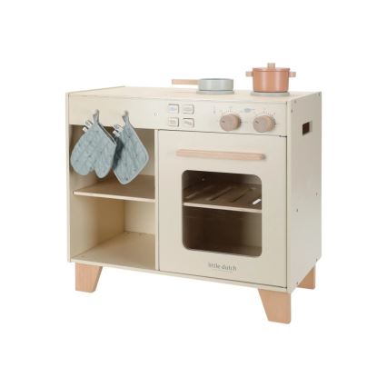 Little Dutch - Drevená kuchynka s príslušenstvom