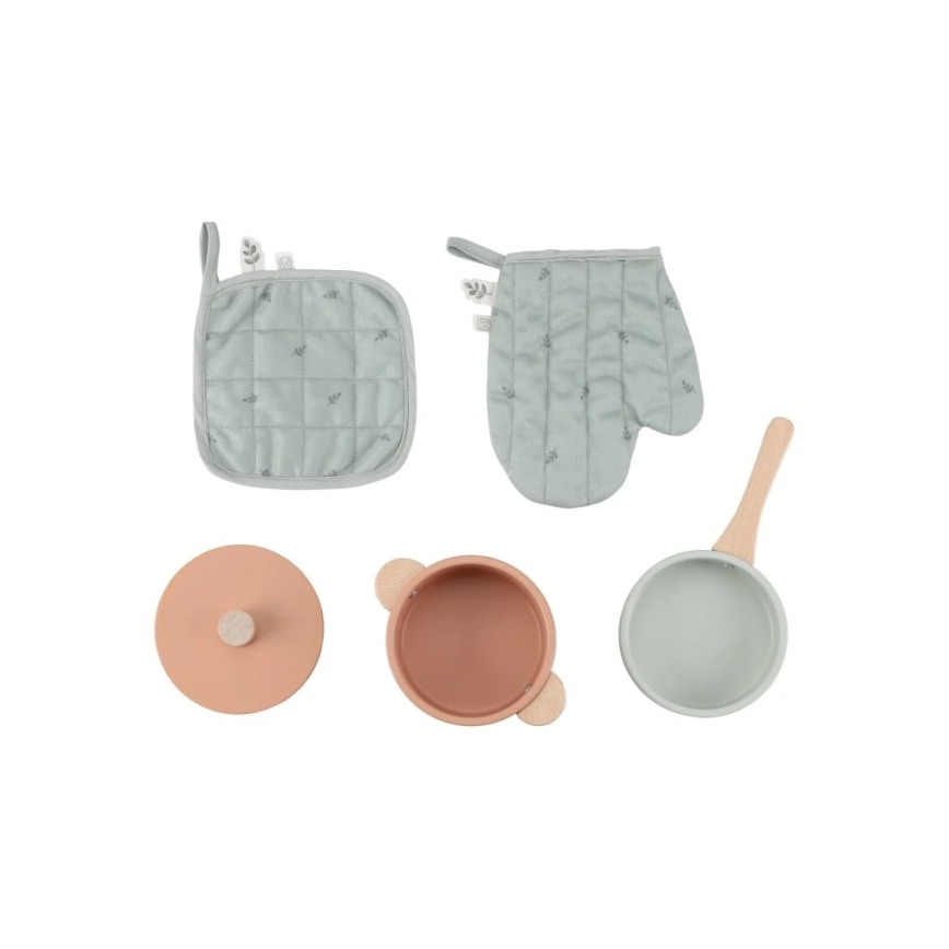 Little Dutch - Drevená kuchynka s príslušenstvom