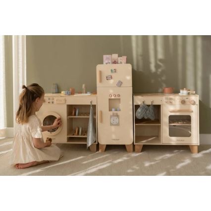 Little Dutch - Drevená práčka s príslušenstvom