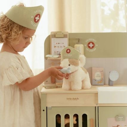 Little Dutch - Drevená veterinárna ordinácia