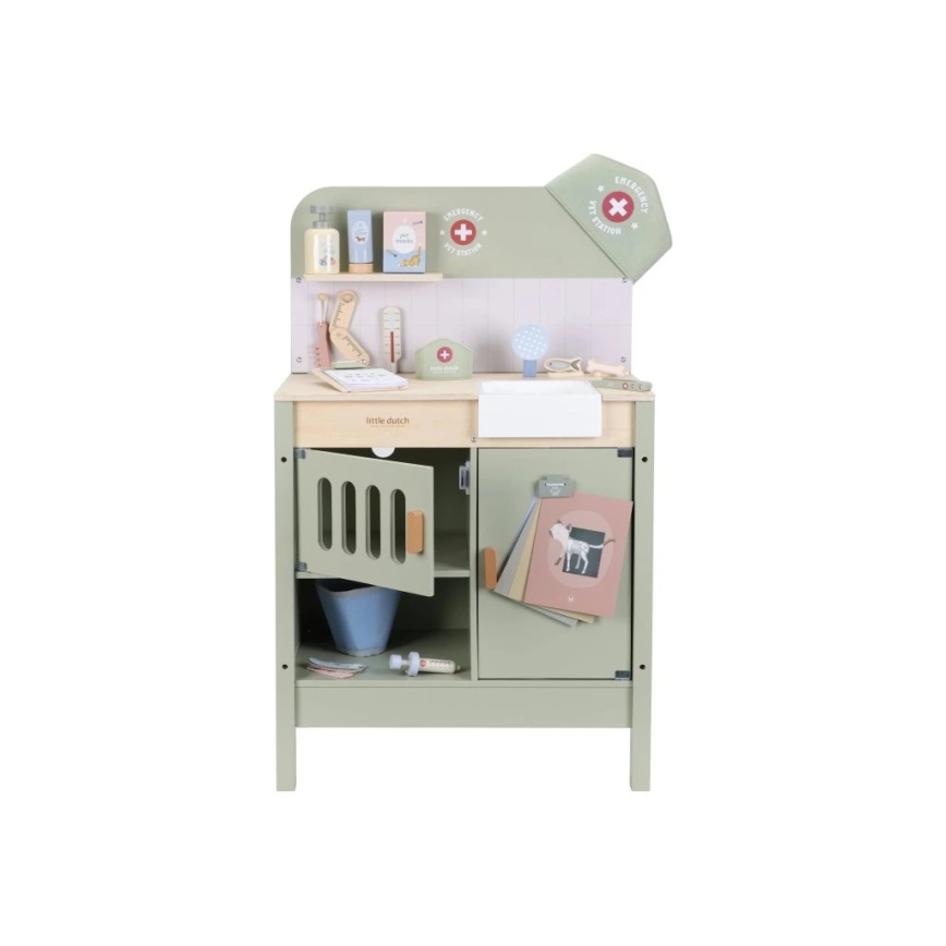 Little Dutch - Drevená veterinárna ordinácia