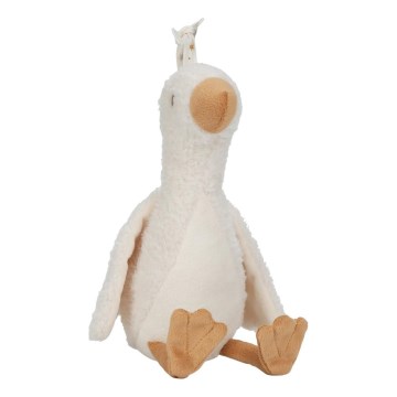 Little Dutch - Uspávací plyšák s melódiou a svetlom Newborn Naturals hus