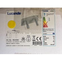 Lucande - LED Nástenné svietidlo MAGYA 2xLED/2,5W/230V + 2xLED/1W/230V