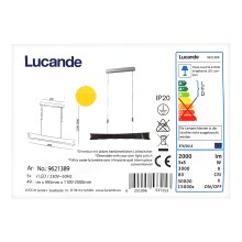 Lucande - LED Stmievateľný luster na lanku EBBA 5xLED/5W/230V
