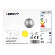 Lucande - LED Vonkajšie zápustné svietidlo HELENE LED/3W/230V IP67