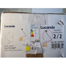 Lucande - Luster na tyči JOLLA 1xE27/60W/230V