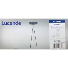 Lucande - Stojacia lampa FILORETA 3xE27/60W/230V