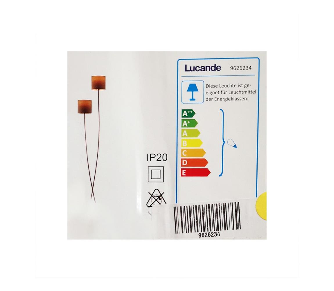 Lucande Lucande - Stojacia lampa JULJANA 2xE14/40W/230V