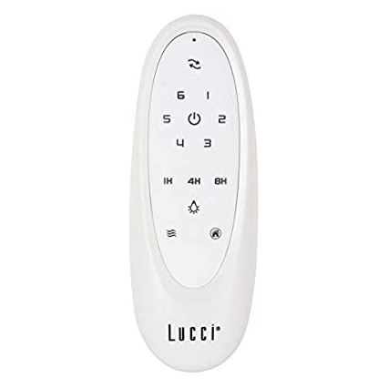 Lucci air 210642 - Stropný ventilátor AIRFUSION CLIMATE III čierna/drevo + diaľkové ovládanie