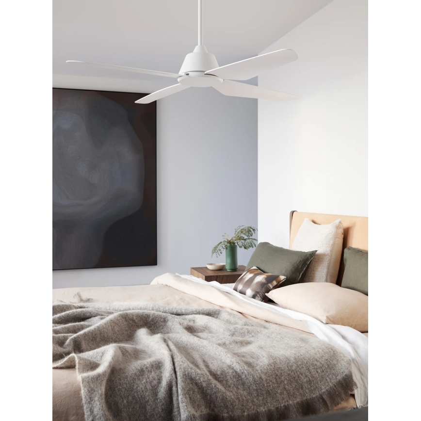 Lucci Air 212991 - Stropný ventilátor ARIA pr. 122 cm biela + diaľkové ovládanie