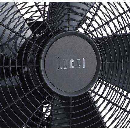 Lucci Air 213115EU - Stojanový ventilátor BREEZE čierna