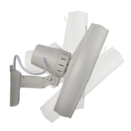 Lucci Air 213128EU - Nástenný ventilátor BREEZE 55 W/230 V biely pr. 46 cm + diaľkové ovládanie
