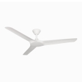 Lucci Air 21321549 - Stropný ventilátor ABYSS pr. 142 cm IP66 biela + diaľkové ovládanie
