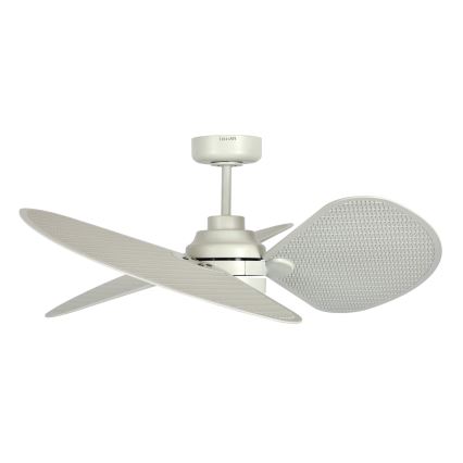 Lucci Air 21325449 - LED stmievateľný stropný ventilátor SABLE 1xGX53/12W/230V 3000/4000/5000K, priemer 91,5 cm, krémový, s diaľkovým ovládaním